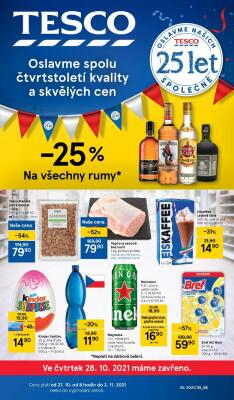 akční leták Tesco 27.10.2021-2.11.2021