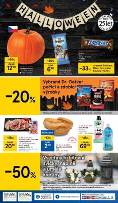 akční leták Tesco 27.10.2021-2.11.2021