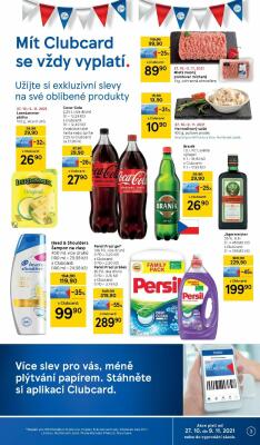 akční leták Tesco 27.10.2021-2.11.2021