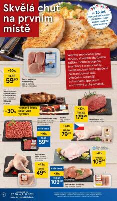 akční leták Tesco 27.10.2021-2.11.2021