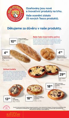 akční leták Tesco 27.10.2021-2.11.2021