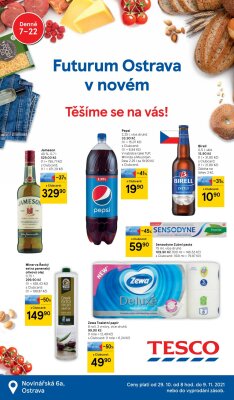 akční leták Tesco 27.10.2021-2.11.2021