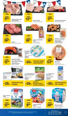 akční leták Tesco 27.10.2021-2.11.2021