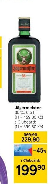 Bylinný likér Jägermeister