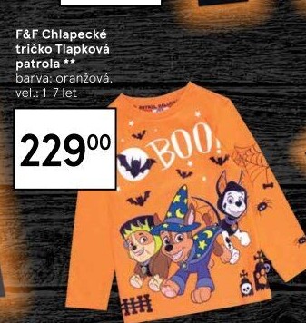 Chlapecké tričko F&amp