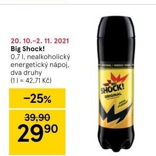 Energetický nápoj Big Shock