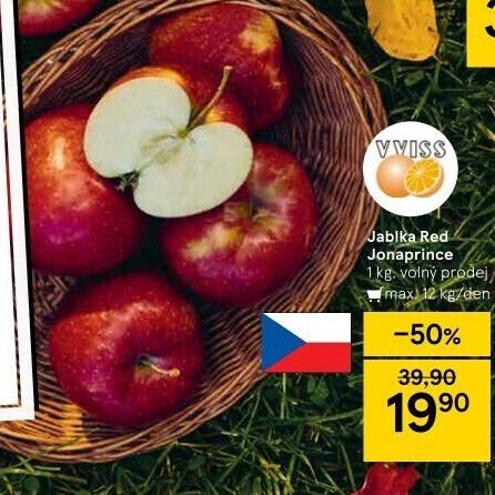Jablka Red Jonaprince