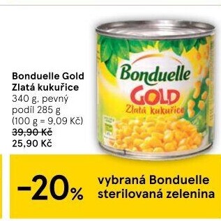 Kukuřice sterilovaná Gold Bonduelle
