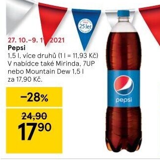Limonáda Pepsi
