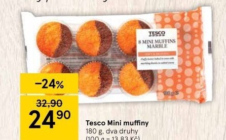 Muffiny mini Tesco