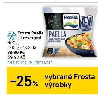 Paella mražená Frosta