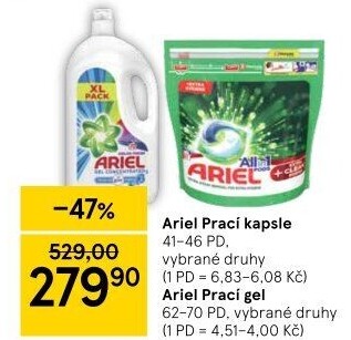 Prací kapsle Ariel