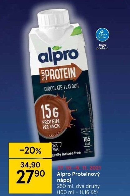 Proteinový nápoj Alpro