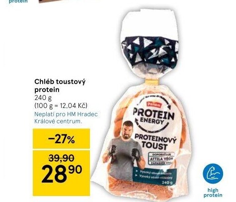 Proteinový toust Penam