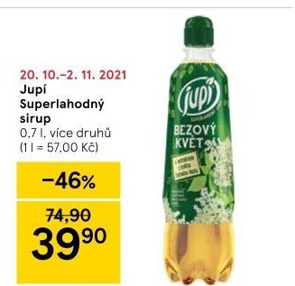 Sirup Superovocný Jupí