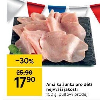 Šunka Amálka nejvyšší jakosti Krásno