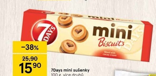 Sušenky mini 7 Days