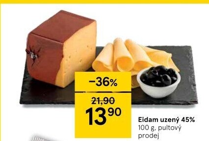 Sýr Eidam uzený 45%