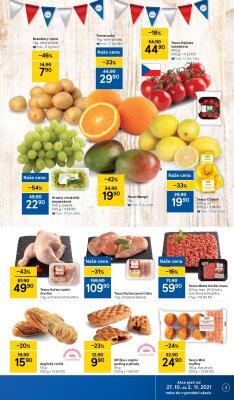 akční leták Tesco 27.10.2021-2.11.2021