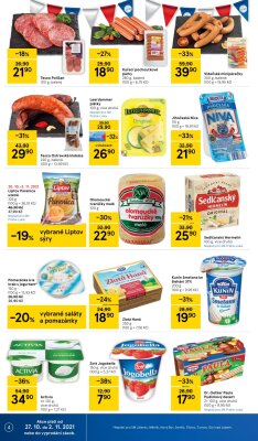 akční leták Tesco 27.10.2021-2.11.2021