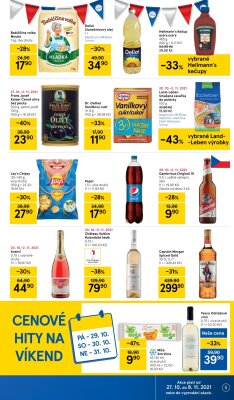 akční leták Tesco 27.10.2021-2.11.2021
