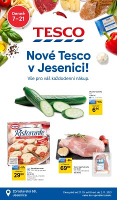 akční leták Tesco 27.10.2021-2.11.2021
