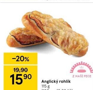 Anglický rohlík