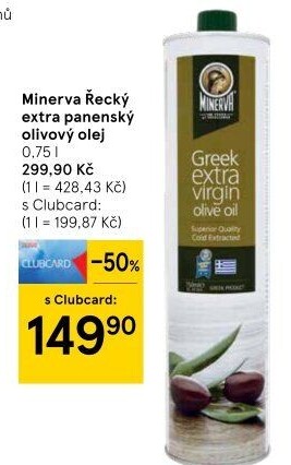Olivový olej extra panenský Minerva