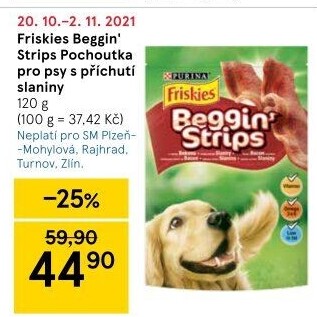 Pamlsky pro psy Beggin Strips Friskies