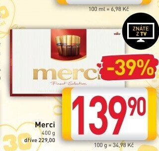 Bonboniéra Merci