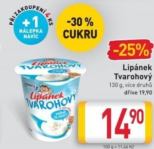 Dezert Lipánek tvarohový Madeta