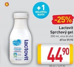 Sprchový gel Lactovit