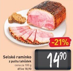 Šunka selské ramínko
