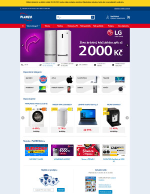 akční leták Planeo Elektro 27.10.2021-2.11.2021