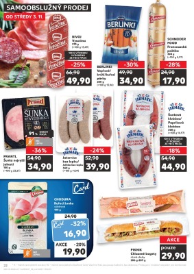 akční leták Kaufland 3.11.2021-9.11.2021