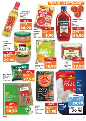 akční leták Kaufland 3.11.2021-9.11.2021