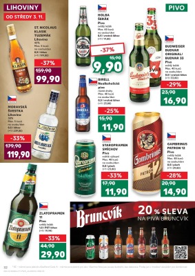 akční leták Kaufland 3.11.2021-9.11.2021