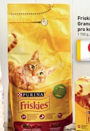 Granule pro kočky Friskies