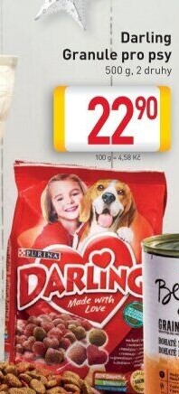 Granule pro psy Darling Purina