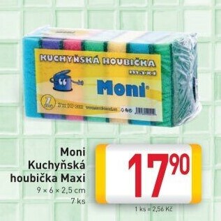 Houbička na nádobí Maxi Moni