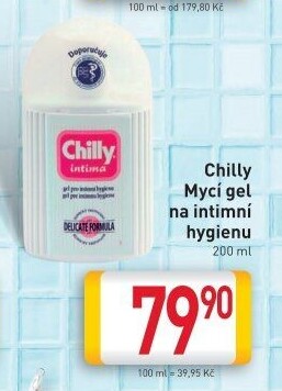 Intimní gel Intima Chilly