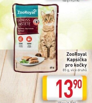 Kapsičky pro kočky ZooRoyal