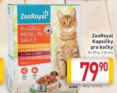 Kapsičky pro kočky ZooRoyal