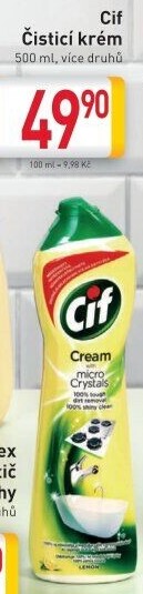 Krémový čistič Cif Cream