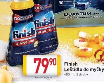 Leštidlo do myčky Finish