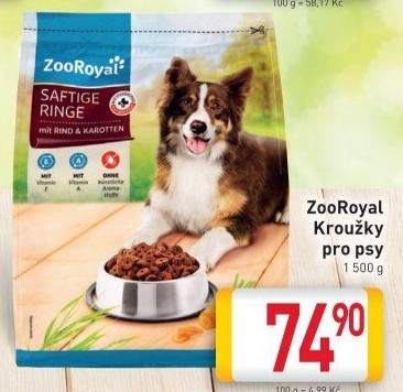 Pamlsky pro psy Kroužky ZooRoyal