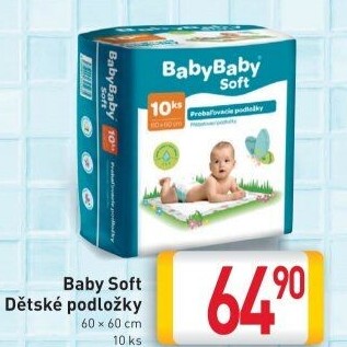 Podložky přebalovací BabyBaby Soft