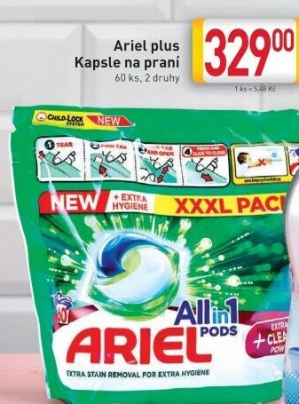 Prací kapsle All in 1 Ariel