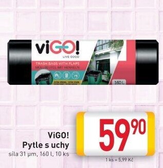 Pytle na odpadky 160 l ViGo