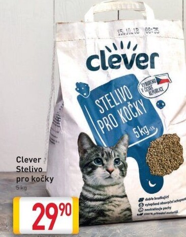 Stelivo pro kočky Clever